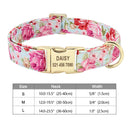 Personalized Nylon Dog Collar with Free Engraving Accessory Personalized Nylon Dog Collar with Free Engraving Accessory