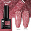 Pink Glitter Sequin Gel Polish for Stylish Sparkling Nails Pink Glitter Sequin Gel Polish for Stylish Sparkling Nails