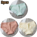 Cotton Lace Panties Set: Comfortable and Sexy Lingerie Trio Cotton Lace Panties Set: Comfortable and Sexy Lingerie Trio