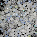 Isywaka Blue Crystal Glass Beads Jewelry-Making Supplies 50pcs Isywaka Blue Crystal Glass Beads Jewelry-Making Supplies 50pcs