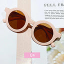 Colorful Round Frame Kids Sunglasses with UV Protection Colorful Round Frame Kids Sunglasses with UV Protection