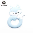 Silicone Rodent Cartoon Animals Teething Toys for Babies Silicone Rodent Cartoon Animals Teething Toys for Babies