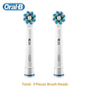 Original Oral B EB50 Cross Action Brush Heads 16 Degree Angle Original Oral B EB50 Cross Action Brush Heads 16 Degree Angle