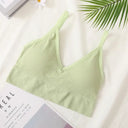 Sleek Seamless V Neck Crop Top Breathable Fitness Outfit Sleek Seamless V Neck Crop Top Breathable Fitness Outfit