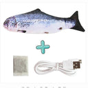 Electric Floppy Fish Cat Toy Interactive USB Charger Catnip Electric Floppy Fish Cat Toy Interactive USB Charger Catnip