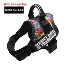 Custom Reflective Nylon Dog Harness Personalized No Pull Custom Reflective Nylon Dog Harness Personalized No Pull