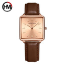 Rose Gold Square Dial Ladies Watch Sophisticated Timepiece Rose Gold Square Dial Ladies Watch Sophisticated Timepiece