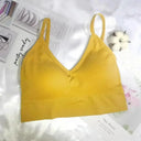 Sleek Seamless V Neck Crop Top Breathable Fitness Outfit Sleek Seamless V Neck Crop Top Breathable Fitness Outfit