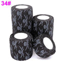 Printed Self Adhesive Elastic Bandage Colorful Sports Wrap Tape Printed Self Adhesive Elastic Bandage Colorful Sports Wrap Tape