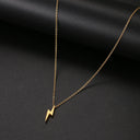 Stainless Steel Necklaces Minimalist Four-leaf Clover Pendant Stainless Steel Necklaces Minimalist Four-leaf Clover Pendant