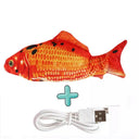 Electric Floppy Fish Cat Toy Interactive USB Charger Catnip Electric Floppy Fish Cat Toy Interactive USB Charger Catnip