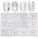 Stylish Floral & Geometric Nail Decals for Creative Manicures Stylish Floral & Geometric Nail Decals for Creative Manicures