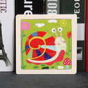 Kids Cartoon Animal Traffic Wooden Educational Puzzle Set Kids Cartoon Animal Traffic Wooden Educational Puzzle Set