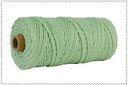 Colorful Cotton Macrame Rope for Boho Decor and Diy Wedding Colorful Cotton Macrame Rope for Boho Decor and Diy Wedding