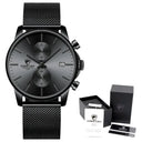 Mens Luxury Chronograph Watch Sleek Timepiece For Style Mens Luxury Chronograph Watch Sleek Timepiece For Style