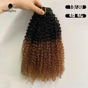 Afro Kinky Curly Clip In Hair Extensions Voluminous Upgrade Afro Kinky Curly Clip In Hair Extensions Voluminous Upgrade