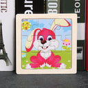 Kids Cartoon Animal Traffic Wooden Educational Puzzle Set Kids Cartoon Animal Traffic Wooden Educational Puzzle Set