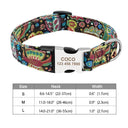Engraved Nylon Pet ID Collar with Nameplate for Dogs Engraved Nylon Pet ID Collar with Nameplate for Dogs