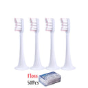 4Pcs Set For T300/T500 Replacement Brush Heads Electric Toothbrush 4Pcs Set For T300/T500 Replacement Brush Heads Electric Toothbrush