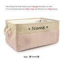 Personalized Pet Toy Storage Box Custom Name Clothes Accessories Personalized Pet Toy Storage Box Custom Name Clothes Accessories