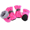 Cozy Waterproof Dog Booties for Chihuahuas Winter Antiskid Cozy Waterproof Dog Booties for Chihuahuas Winter Antiskid