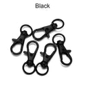 Swivel Lobster Clasp Hooks for DIY Jewelry Keychains Swivel Lobster Clasp Hooks for DIY Jewelry Keychains