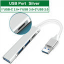 USB C HUB 3.0 3.1 Type C 4 Port Multi Splitter Adapter USB C HUB 3.0 3.1 Type C 4 Port Multi Splitter Adapter
