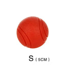 Hoopet Red Rubber Dog Toy Ball for Puppies and Pitbulls Hoopet Red Rubber Dog Toy Ball for Puppies and Pitbulls