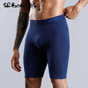 Long Leg Cotton Boxers For Men All Day Long Leg Cotton Boxers For Men All Day
