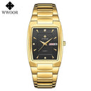 WWOOR Square Luxury Watch Elegant Waterproof Timepiece 50m WWOOR Square Luxury Watch Elegant Waterproof Timepiece 50m