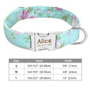 Personalized Nylon Dog Collar with Free Engraving Accessory Personalized Nylon Dog Collar with Free Engraving Accessory