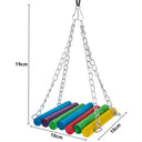 Parrot Swing & Chew Toys Set: Safe Fun Easy Install Playtime Parrot Swing & Chew Toys Set: Safe Fun Easy Install Playtime