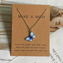 Butterfly Pendant Necklace: Cute & Colorful Jewelry for Women Butterfly Pendant Necklace: Cute & Colorful Jewelry for Women