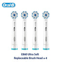 Original Oral B Replacement Brush Heads Soft Bristle Refills Original Oral B Replacement Brush Heads Soft Bristle Refills