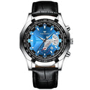 Elegant Stainless Steel Watch Modern Men's Waterproof Calendar Elegant Stainless Steel Watch Modern Men's Waterproof Calendar
