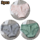 Cotton Lace Panties Set: Comfortable and Sexy Lingerie Trio Cotton Lace Panties Set: Comfortable and Sexy Lingerie Trio
