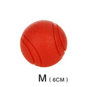 Hoopet Red Rubber Dog Toy Ball for Puppies and Pitbulls Hoopet Red Rubber Dog Toy Ball for Puppies and Pitbulls