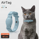 Stylish Leather Pet Collar for Apple AirTag Tracker Stylish Leather Pet Collar for Apple AirTag Tracker