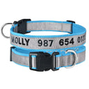 Embroidered Personalized Nylon Dog Collar for All Sizes Embroidered Personalized Nylon Dog Collar for All Sizes