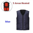 Men Autumn Winter Smart Heating Cotton Vest M-7XL Men Autumn Winter Smart Heating Cotton Vest M-7XL