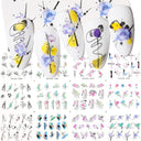 Stylish Floral & Geometric Nail Decals for Creative Manicures Stylish Floral & Geometric Nail Decals for Creative Manicures