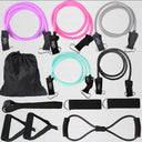 Versatile 12-Piece Resistance Bands Set for Home Fitness Versatile 12-Piece Resistance Bands Set for Home Fitness