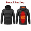 Men Winter Warm USB Heating Jackets Smart Thermostat Waterproof Men Winter Warm USB Heating Jackets Smart Thermostat Waterproof