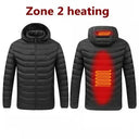 Mens Winter USB Heated Jacket With Smart Thermostat Mens Winter USB Heated Jacket With Smart Thermostat