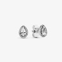 Sterling Silver Crystal Stud Earrings Rose Gold Heart Bee Sterling Silver Crystal Stud Earrings Rose Gold Heart Bee