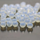 Isywaka Blue Crystal Glass Beads Jewelry-Making Supplies 50pcs Isywaka Blue Crystal Glass Beads Jewelry-Making Supplies 50pcs