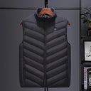 Men's High Quality Heated Vest Graphene USB Heating Jacket Men's High Quality Heated Vest Graphene USB Heating Jacket