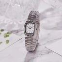 Luxury Tonneau Quartz Watch Set Waterproof Elegant Timepiece Luxury Tonneau Quartz Watch Set Waterproof Elegant Timepiece