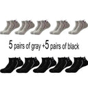 Comfort Driven Breathable Ankle Socks 10 Pair Athletic Set Comfort Driven Breathable Ankle Socks 10 Pair Athletic Set