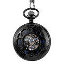 Vintage Bronze Pocket Watch Roman Numeral Skeleton Hand Wind Vintage Bronze Pocket Watch Roman Numeral Skeleton Hand Wind